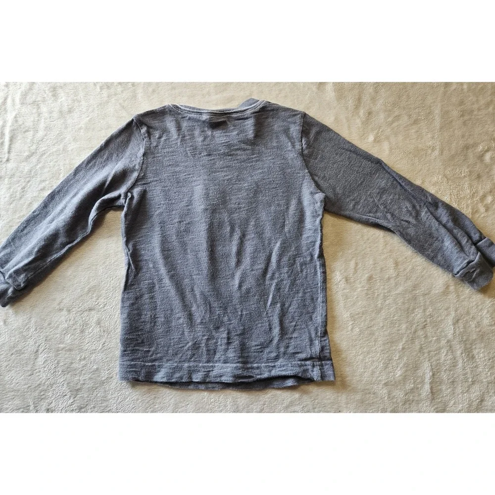 Carter's‎ 2T Toddler Long Sleeve Graphic Tee Gray Party Like a Monster